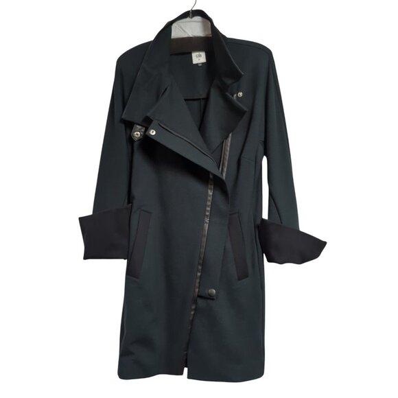 Cabi Womens Bianca Renaissance Sz XS Coat Jacket Dark Academia Minimalist Matrix - Picture 3 of 11